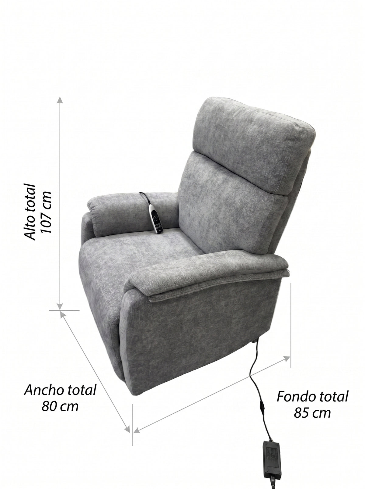 Sillón Power Lift Oslo 4 motores