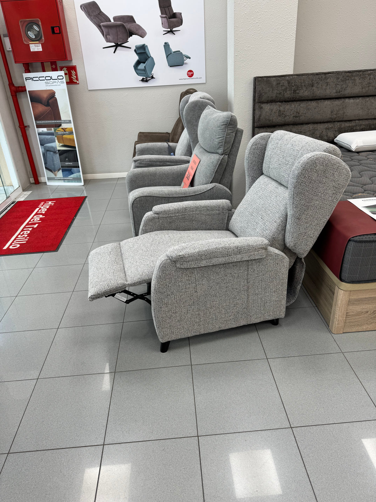 Sillón Relax manual Push-Back Viena