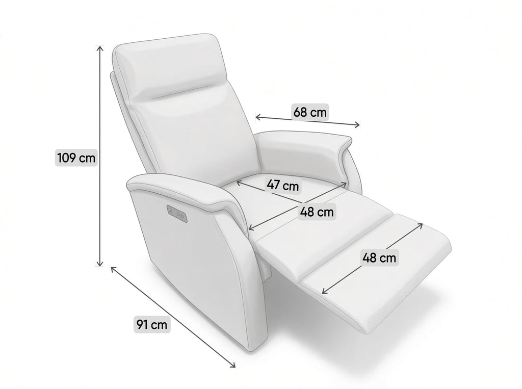 Niza Sillón Relax 1 motor + Power-Lift