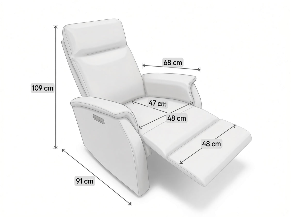 Niza Sillón Relax 1 motor + Power-Lift